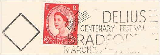 DELIUS CENTENARY FESTIVAL BRADFORD MARCH 25th APRIL ---- (1962)